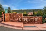 Nepenthe is a friendly and scenic complex just a mile off 89A in West Sedona 